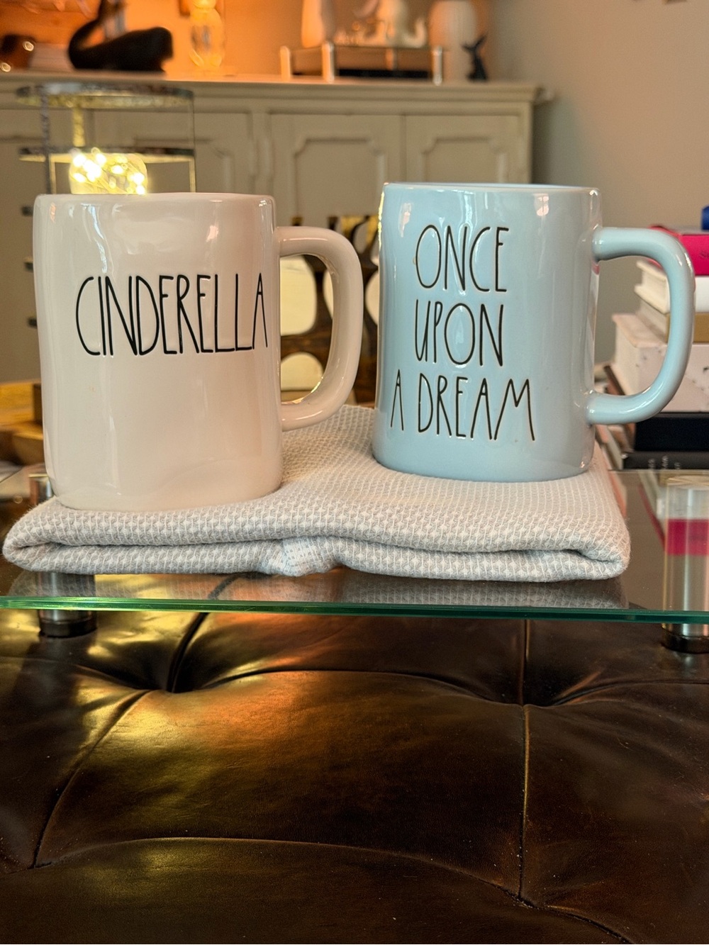 Rae Dunn, Disney Artisan & Disney Princess Collection Mugs “Cinderella” & More